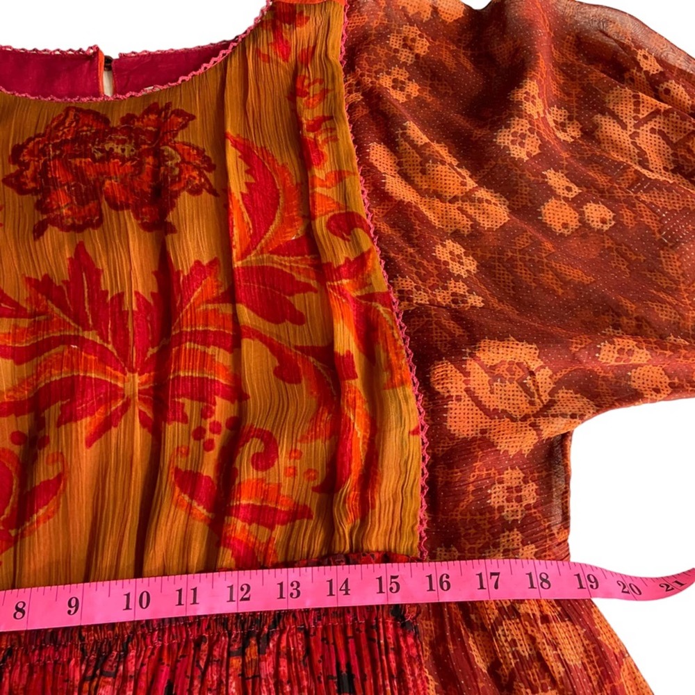 SOFT SURROUNDINGS Floral Boho Long Midi Dress XL - Picture 6 of 15